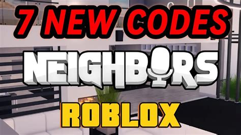 Roblox Neighbors Codes (February 2024) .